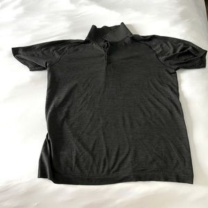 Lululemon Mens Metal Vent Tech Polo - Black - Size M